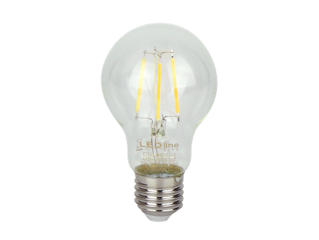 LED line LITE żarówka LED E27 4W 2700K 480lm 220-240V FILAMENT A60 KULKA