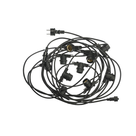 GIRLANDA OGRODOWA 10x E27 10M AURA 4779