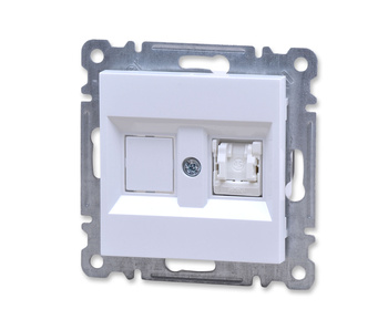 Hager lumina wl2210 gniazdo komputerowe RJ45 KAT.5e