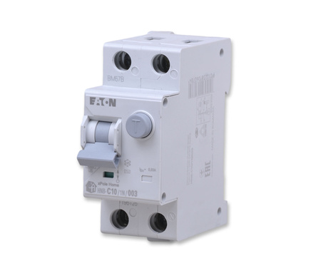 Eaton 195125 hnb-c10/1n/003 wyłącznik różnic. z mod. nadprądowym c, 1p+n