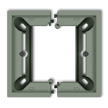 KARLIK DECO / MINI 61DPU-1 Puszka natynkowa pojedyncza, składana MINI