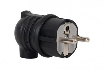 F-ELEKTRO Wtyczka gumowa NOVA kątowa F6.0362