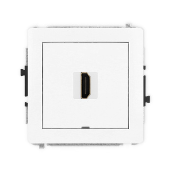 KARLIK DECO 25DHDMIBO-5 Mechanizm gniazda pojedynczego HDMI 2.1, 8K, bez pola opisowego
