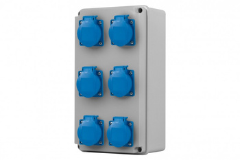 F-ELEKTRO F3.1130  Rozdzielnica  VERTICAL 6x230V