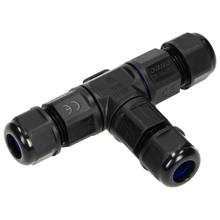 Konektor kablowy trójnik T IP68, 3x4mm², 450V/25A