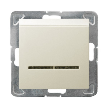 OSPEL IMPRESJA ŁP-15YS/m/27 Łącznik hotelowy z podświetleniem