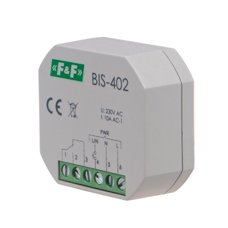F&F BIS-402 Przekaźnik bistabilny