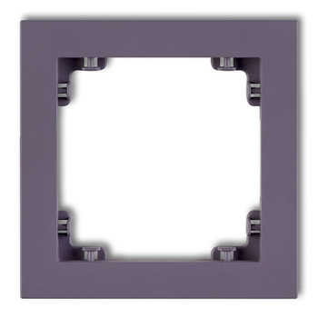 KARLIK DECO 50DR-1 Ramka uniwersalna pojedyncza z tworzywa DECO Pastel Matt