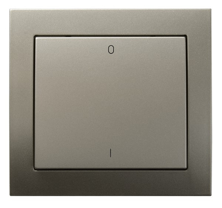 OSPEL KIER ŁP-11W/45 Łącznik dwubiegunowy satyna