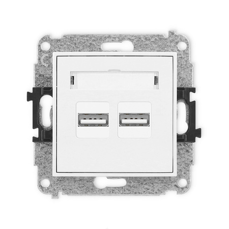 KARLIK MINI MCUSB-6  Ładowarka USB podwójna  2xUSB A