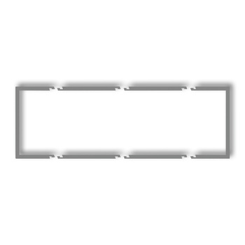 KARLIK prod. uzupełniające 27DRW-3 Ramka wypełniająca potrójna DECO