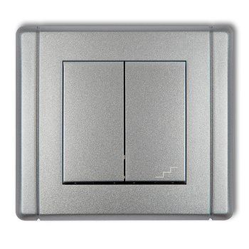 KARLIK FLEXI 7FWP-10.2 Łącznik jednobiegunowy ze schodowym (osobne zasilanie)