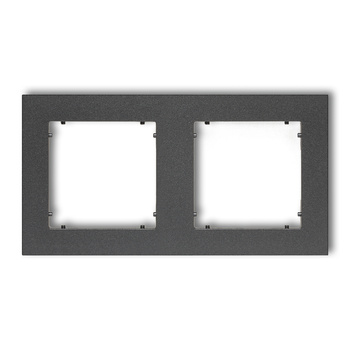 KARLIK MINI 11MR-2 Ramka uniwersalna podwójna z tworzywa