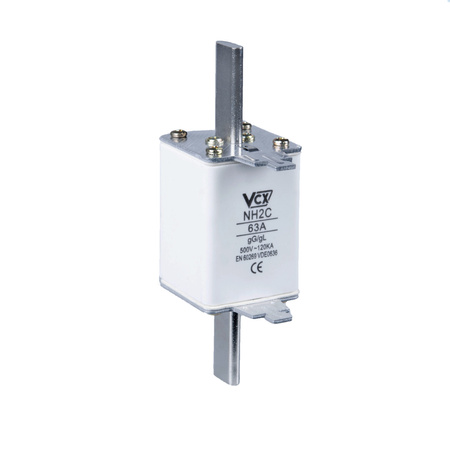 VCX Wkładka topikowa przemysłowa zwłoczna kompaktowa NH2C 400A