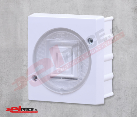 Ospel lambda łnh-1l/00 włącznik jednobiegunowy natynkowy IP44