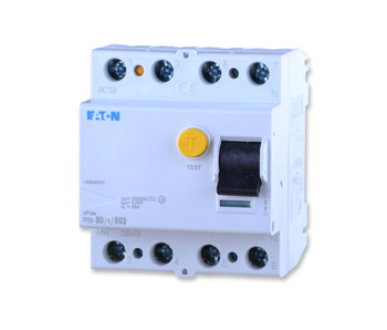 Eaton pfim80/4/003mw wyłącznik różnicowoprądowy 4p 80a 0,03a typ ac pfi