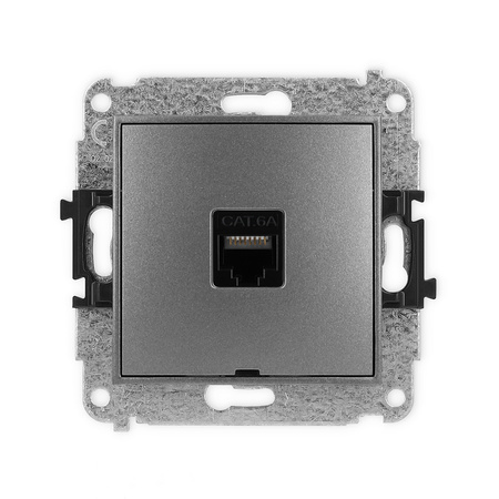 KARLIK MINI 11MGKBO-7  Gniazdo komputerowe pojedyńcze  1xRJ45