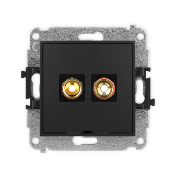 KARLIK MINI 12MGGBO-4  Gniazdo głośnikowe pojedyńcze