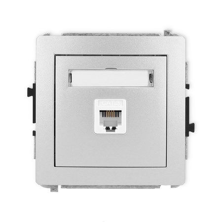 KARLIK DECO 7DGT-1 Gniazdo telefoniczne pojedyńcze 1xRJ11