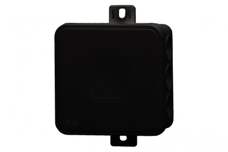 F-ELEKTRO F1.0292 Puszka hermetyczna V6, termoplast  85x85x41 IP54, czarna-klik