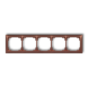 KARLIK DECO 9DRSO-5 Ramka uniwersalna pięciokrotna z tworzywa DECO Soft