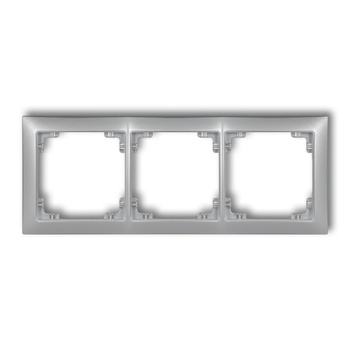KARLIK DECO 7DRSO-3 Ramka uniwersalna potrójna z tworzywa DECO Soft