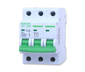 Gacia wyłącznik nadmiarowoprądowy c 3p 20a sb6l c