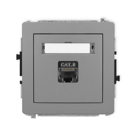 KARLIK DECO 27DGK-11 Gniazdo komputerowe pojedyńcze 1xRJ45