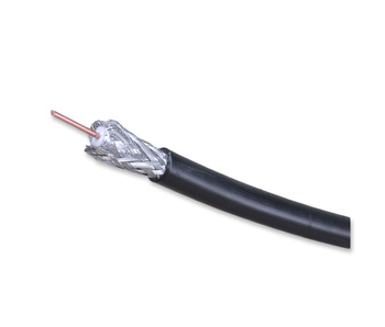 ELPIO 26717 Kabel koncentryczny zewnętrzny RG-6Cu TRISHIELD26717 czarny