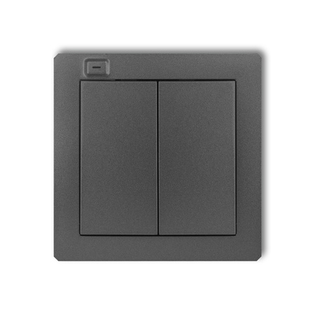 KARLIK DECO 11DEL-2 Nadajnik 2-klawiszowy 4-kanałowy z czujnikiem temperatury do systemu Exta Life