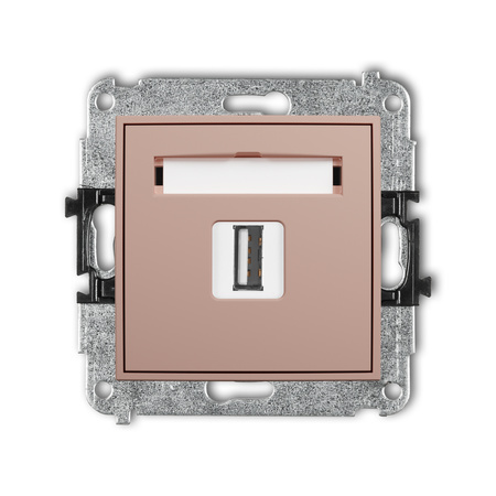 KARLIK MINI 62MGUSB-1 Mechanizm gniazda pojedynczego USB A-A 2.0