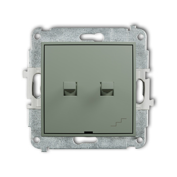 KARLIK ICON 61IWPUS-33 Mechanizm łącznika podwójnego schodowego w stylu amerykańskim