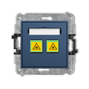 KARLIK ICON 64IGOP-2 Mechanizm gniazda światłowodowego/optycznego podwójnego