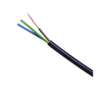 ELPAR Przewód kabel H03VV-F OMYżo 300/300V 3x1 mm2 czarny 5901854409856