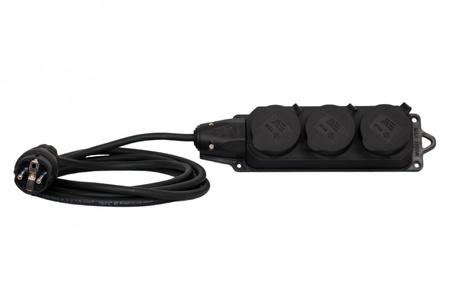 F-ELEKTRO 23977-8 Przedłużacz listwowy 3x230V OPD H07RN-F 3x1,5-40m