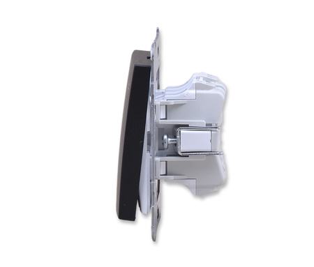 OSPEL AS ŁP-4G/m/33 łącznik krzyżowy czarny metalik