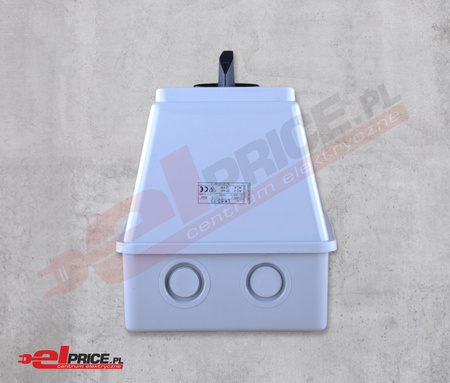 Elektromet 926313 wyłącznik 3-fazowy 0-1 63 a