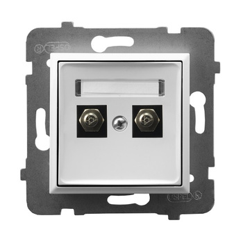 Ospel aria GPE-2U/m/00 Gniazdo ekwipotencjalne podwójne