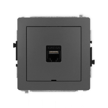 KARLIK DECO 28DGKBO-7  Gniazdo komputerowe pojedyńcze  1xRJ45