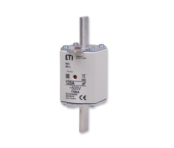ETI Wkładka topikowa NH1/WT-1 gF 125A/500V 004139118