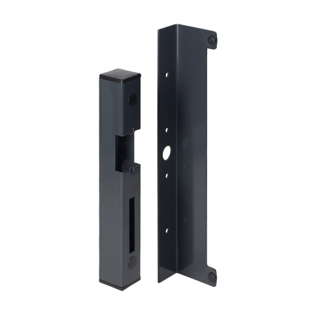 Kaseta elektrozaczepu H350 długa do 40x40 antracyt