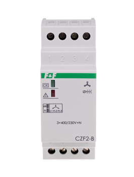 F&F Czujnik zaniku fazy CZF2-B ze stykiem  1 x NO nieseparowanym