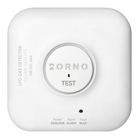 Czujnik gazu LPG, 230 V AC, żywotność sensora 5 lat, Tuya Smart Wi-Fi