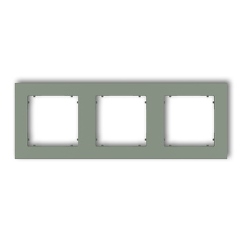 KARLIK MINI 61MR-3 Ramka uniwersalna potrójna kwadratowa z tworzywa