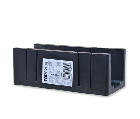 TOPEX SKRZYNKA UCIOSOWA PLASTIKOWA 280x85x85