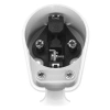 Plastrol Wtyczka kątowa rozbieralna Biała WT-16 W-10104
