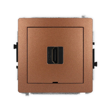 KARLIK DECO 9DHDMIBO-5 Mechanizm gniazda pojedynczego HDMI 2.1, 8K, bez pola opisowego