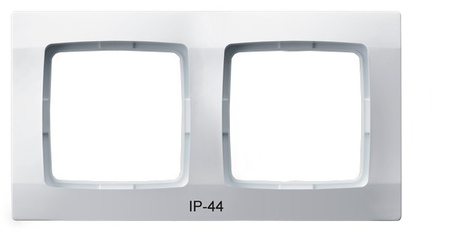 OSPEL KARO RH-2S/00 Ramka podwójna do łączników IP-44