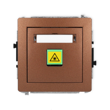 KARLIK DECO 9DGOP-1  Gniazdo światłowodowe optyczne pojedyńcze