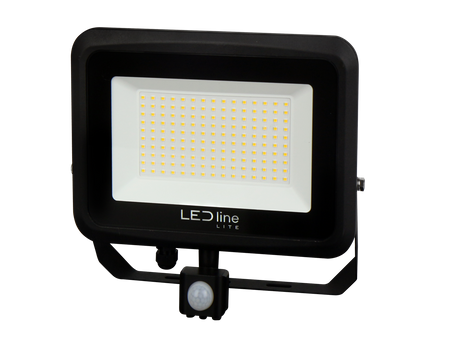 LED line LITE Naświetlacz PHOTON 100W 4000K 10000lm z czujnikiem ruchu